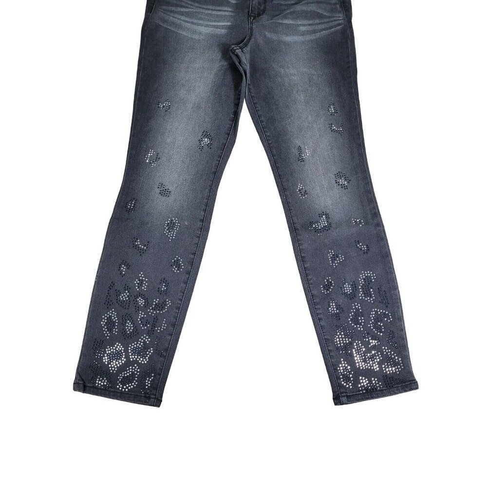 Sofia Vergara Womens Jeans Size 14 Skinny Ankle Stretch black NWT (32) - Picture 4 of 12